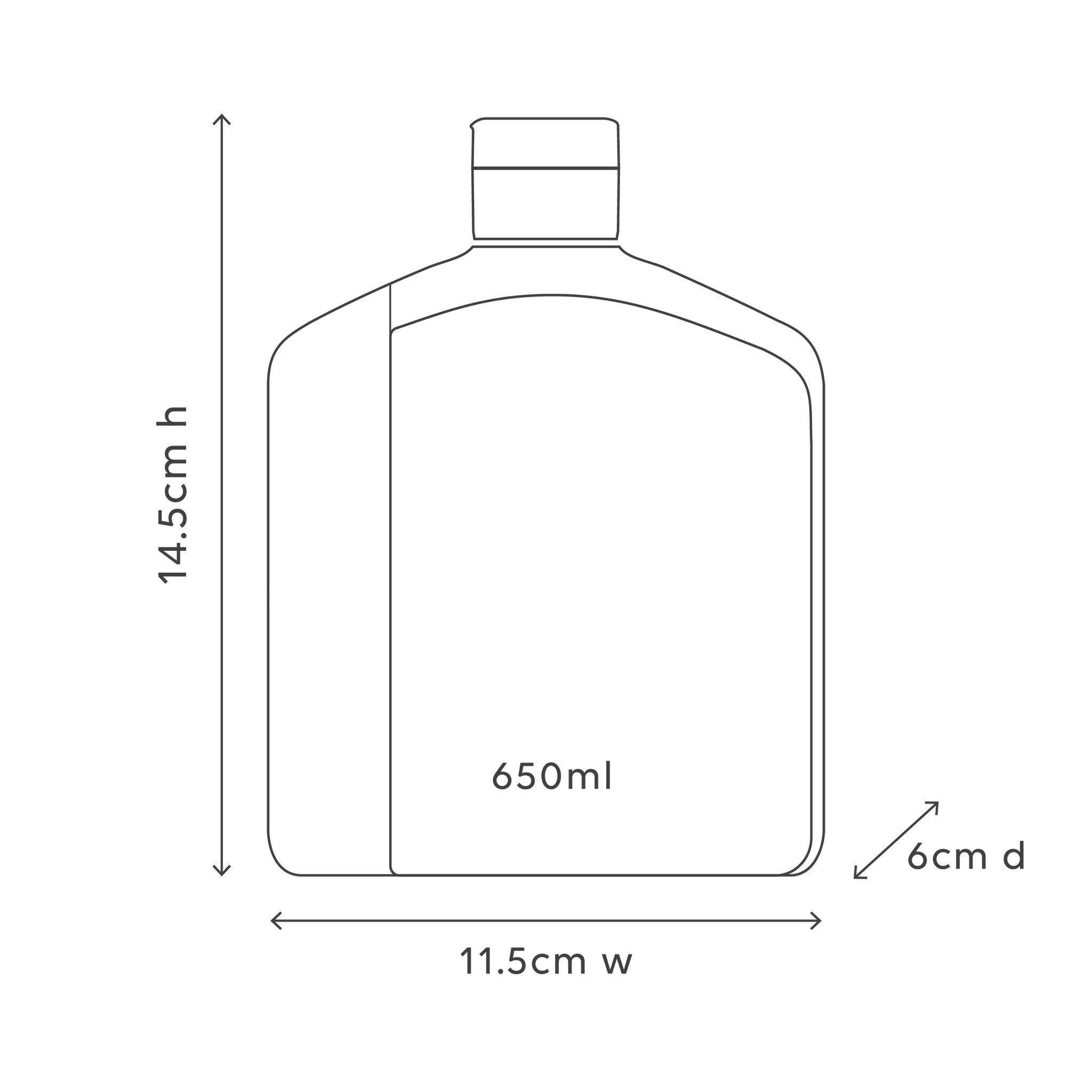 650ml Bubble Bath Refil - Apple Blossom - Image 7