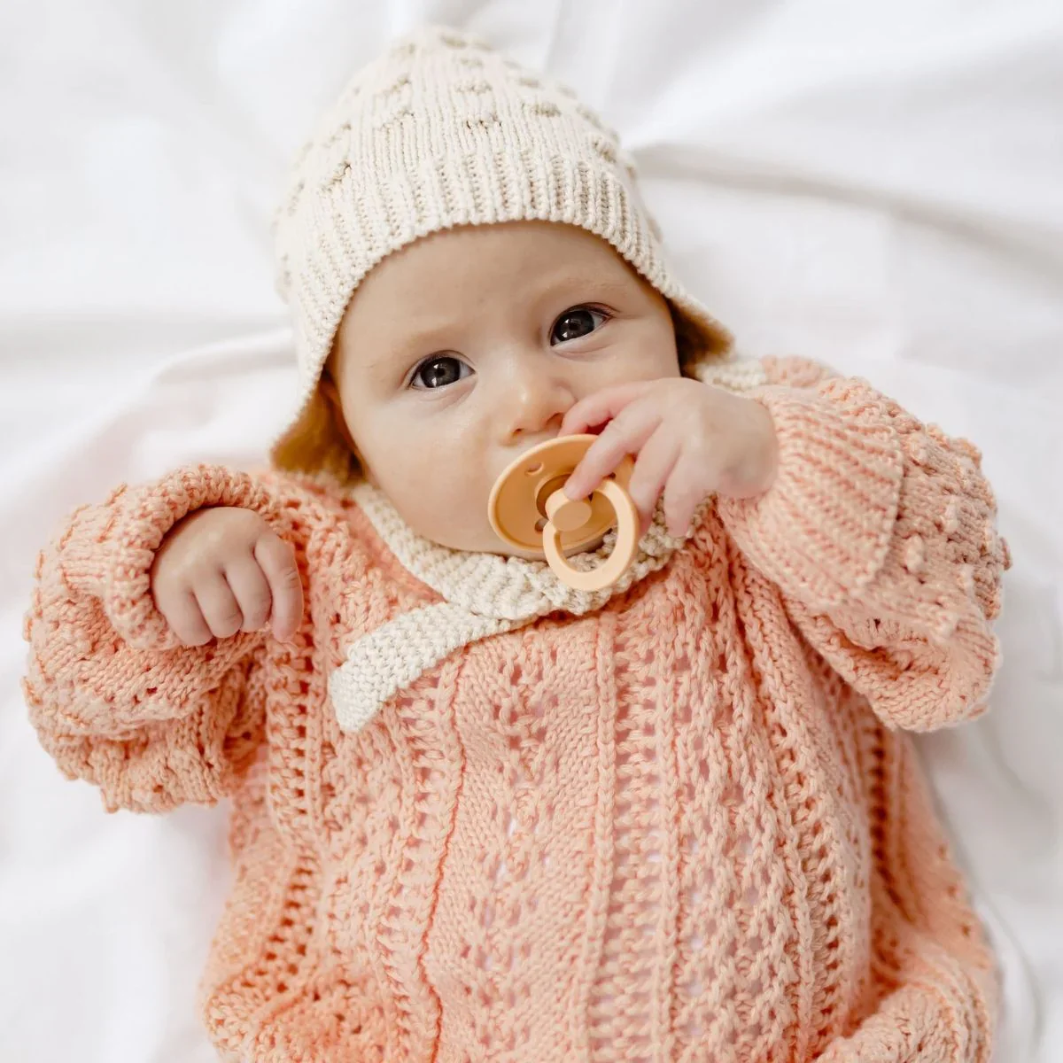 Bonnet | Knit - Marshmallow (Available in 4 colours) - Image 3