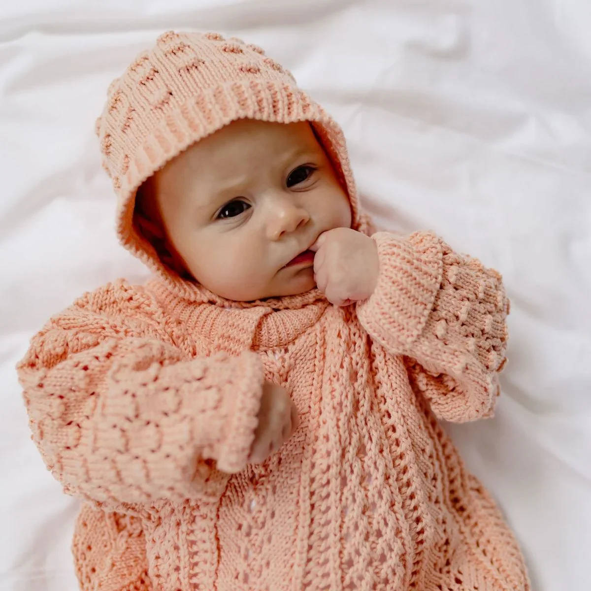 Bonnet | Knit - Marshmallow (Available in 4 colours) - Image 5