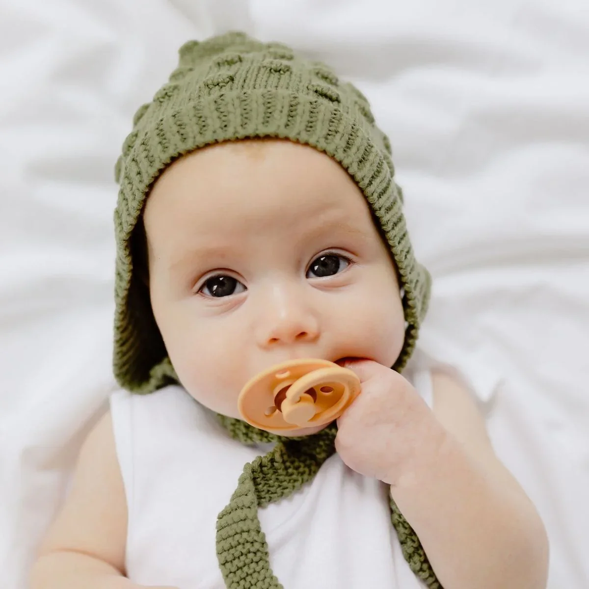 Bonnet | Knit - Marshmallow (Available in 4 colours) - Image 7