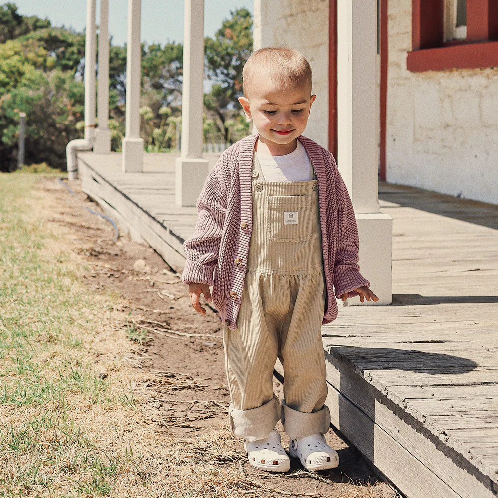 Cardigan | Chunky Knit - Dusty Lilac - Image 3