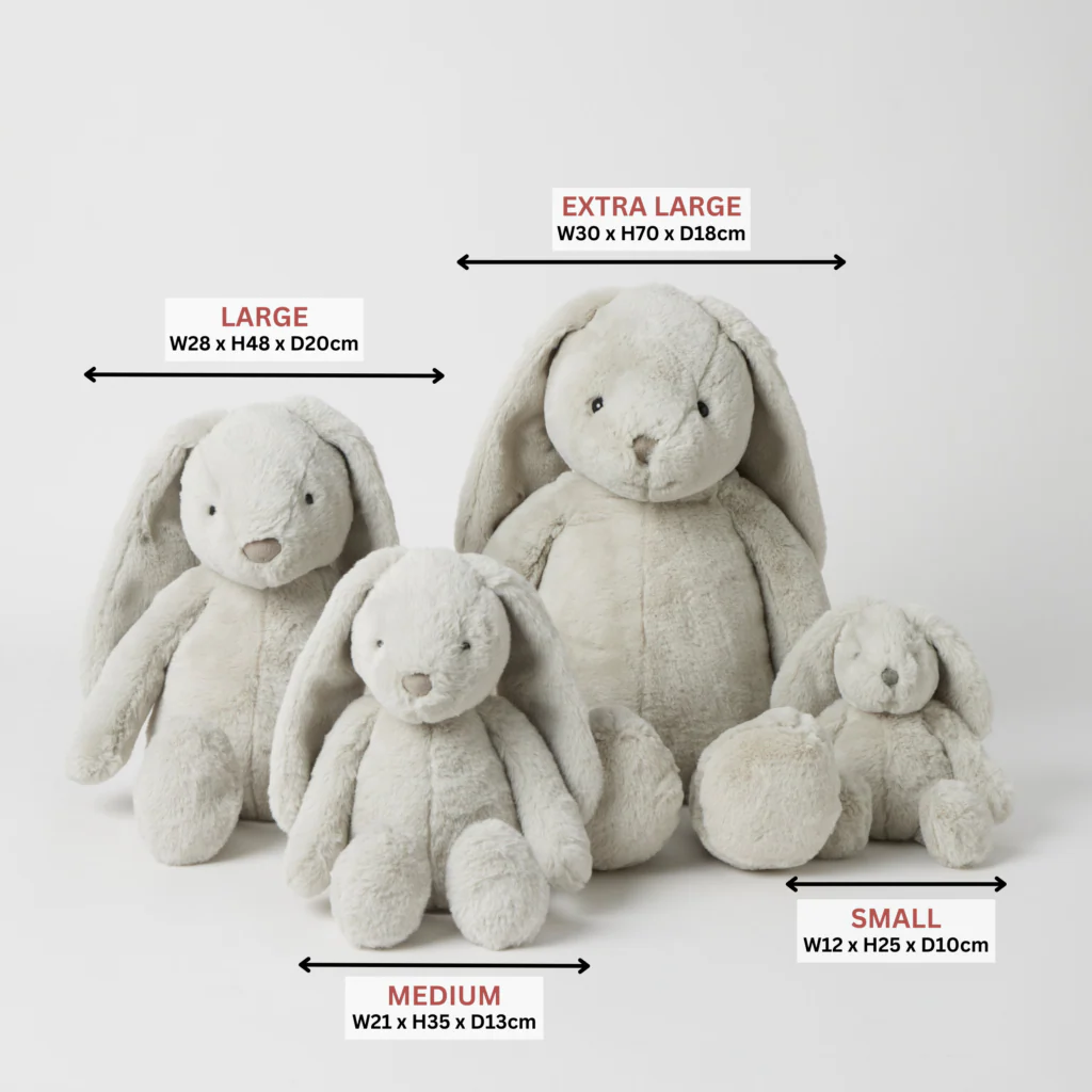 Large Bunny - Grey - Image 3