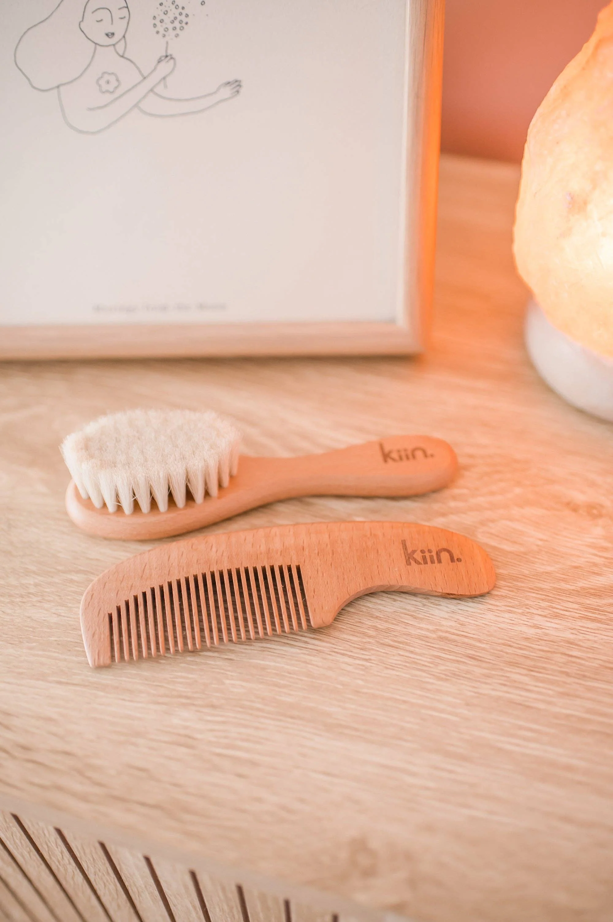 Brush & Comb Set | Baby - Wooden - Image 11