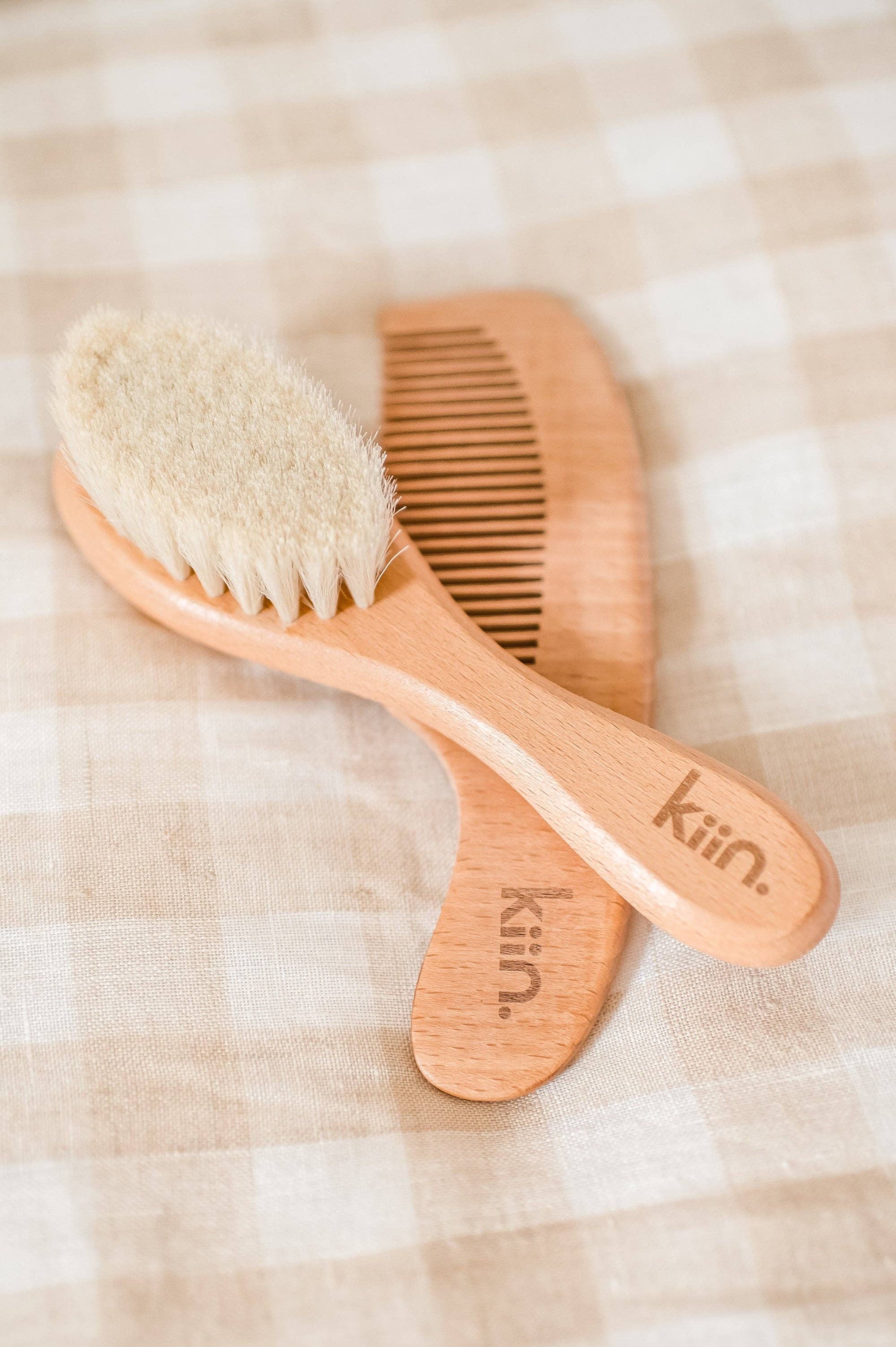 Brush & Comb Set | Baby - Wooden - Image 6