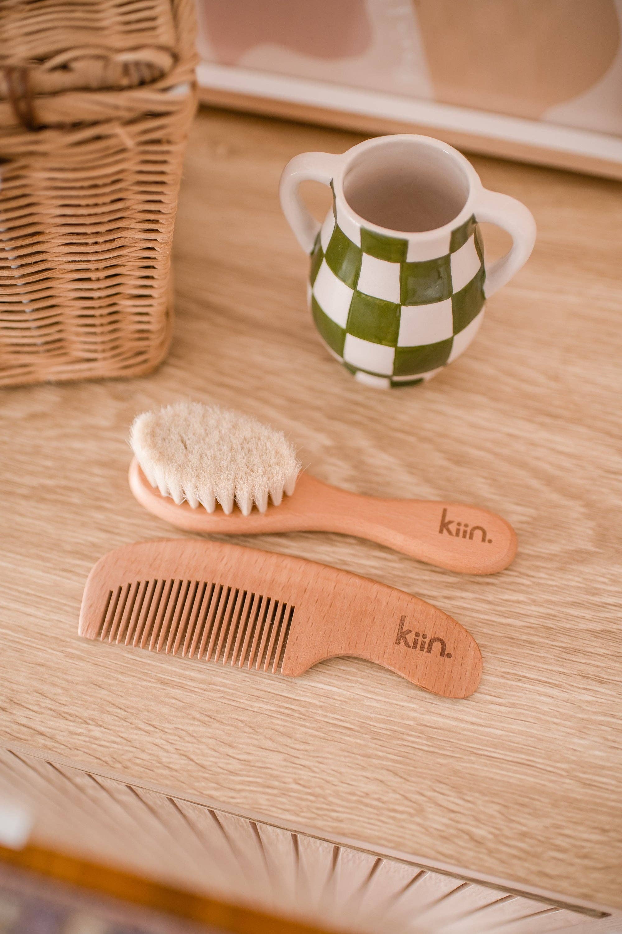 Brush & Comb Set | Baby - Wooden - Image 9